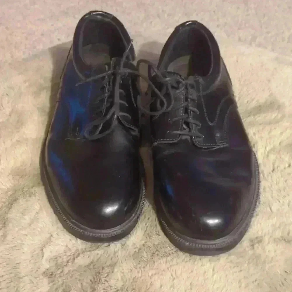 Deer stags Times Comfort Oxford, black dress shoes size 14w - Picture 2 of 9